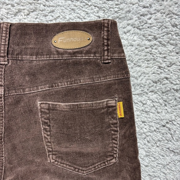 Funhouse Pants Womens 7 Corduroy Flare Bell Bottoms Hippie BOHO Festival Party - Picture 4 of 6